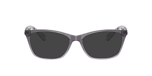 RA7071 Shiny Gradient Grey KunststoffEyeglass Frames von B24, mit getönten Gläsern