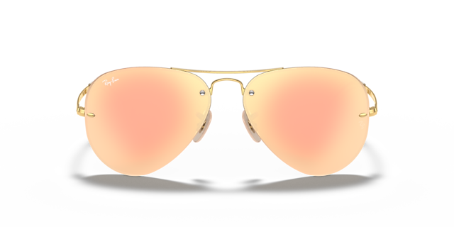RB3449 Arista goud MetaalSunglass Frames van B24, Vooraanzicht