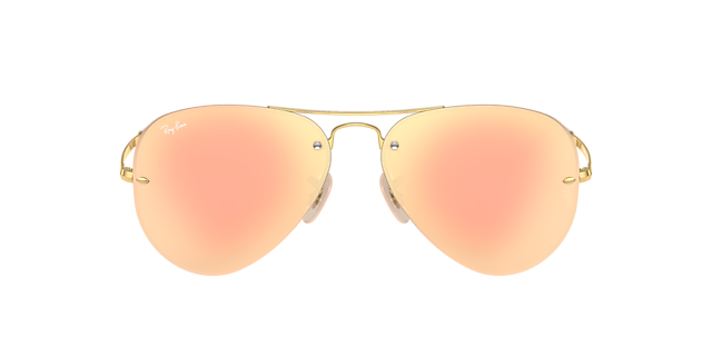 RB3449 Arista goud MetaalSunglass Frames van B24, met getinte lenzen