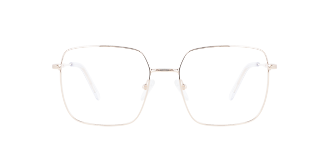 Naomi Rose Gold Metal MetallEyeglass Frames von B24, Vorderansicht