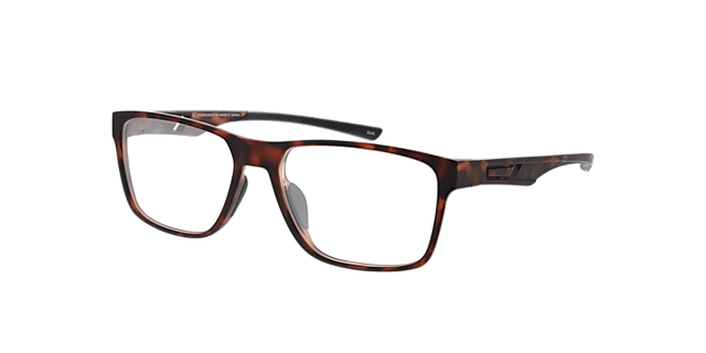 Colorado Havana matt KunststoffEyeglass Frames von B24, Dreiviertelansicht