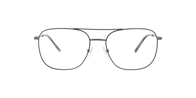 Göteborg Green & Gunmetal MetallEyeglass Frames von B24, Vorderansicht