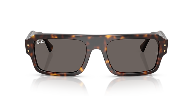 RB4454 Havana KunststofSunglass Frames van B24, Vooraanzicht