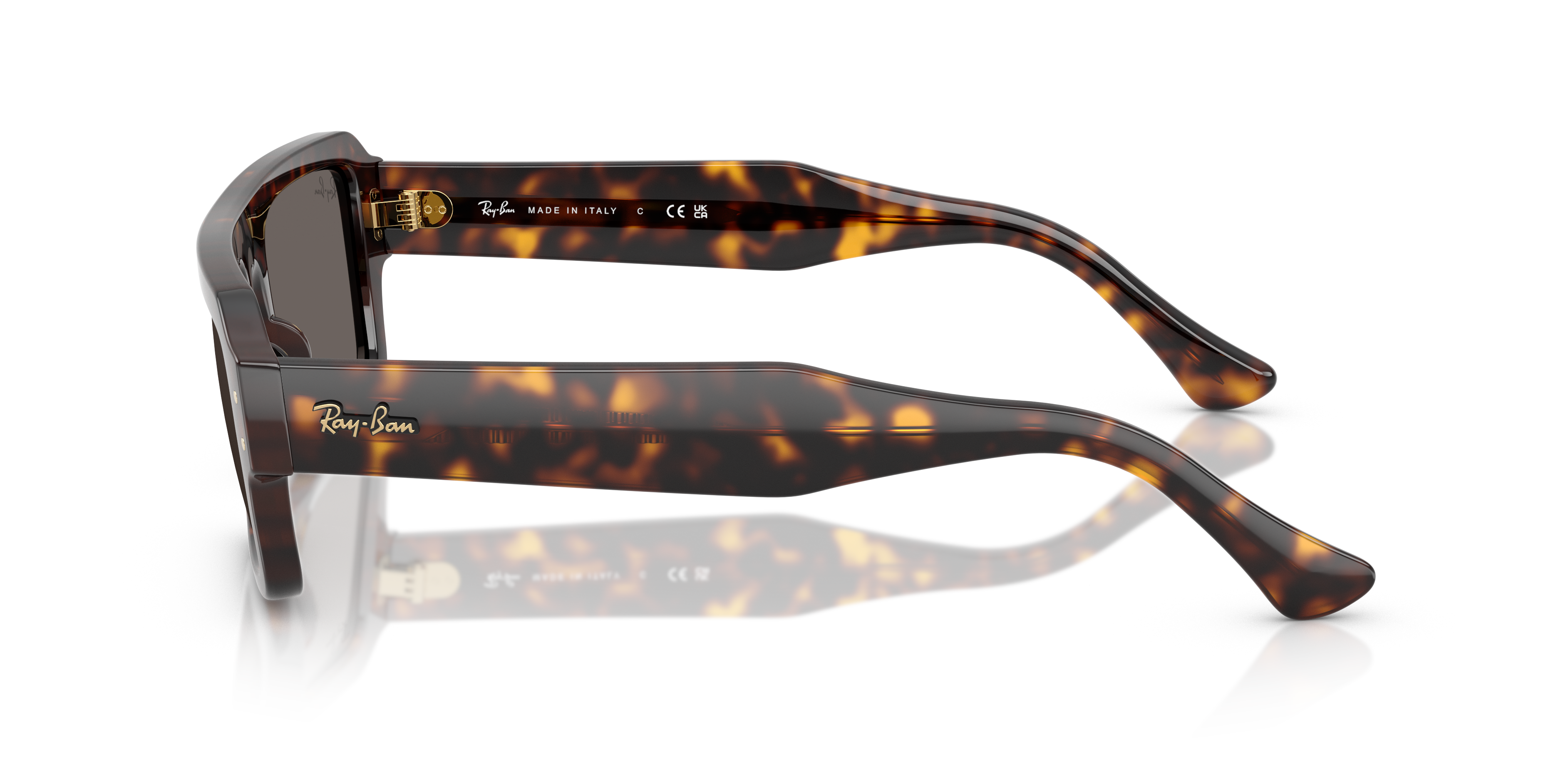 RB4454 Havana KunststoffSunglass Frames von B24, Seitenansicht