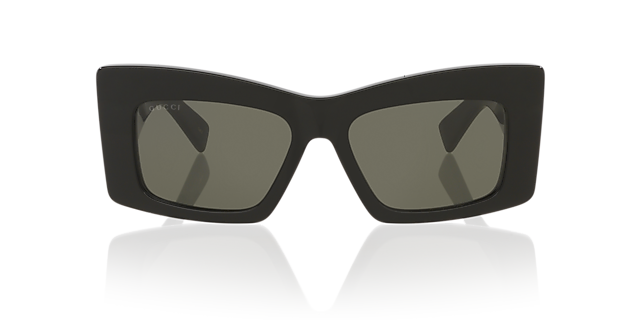 GG1842S Schwarz AcetatSunglass Frames von B24, Vorderansicht