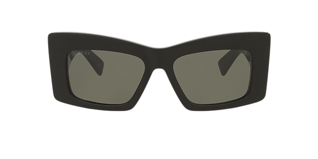 GG1842S Schwarz AcetatSunglass Frames von B24, mit getönten Gläsern