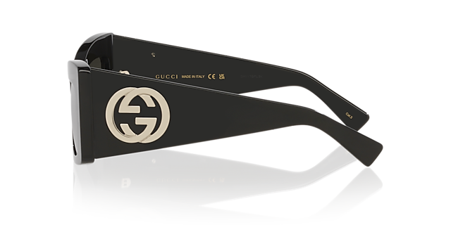 GG1842S Schwarz AcetatSunglass Frames von B24, Seitenansicht