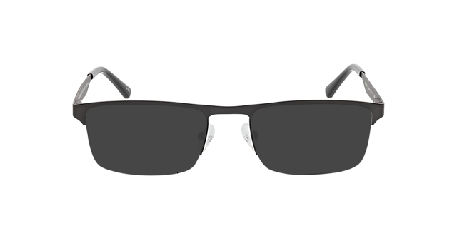 Vancouver Matt Gun  &  Matt Silver  &  Black MetallEyeglass Frames von B24, mit getönten Gläsern