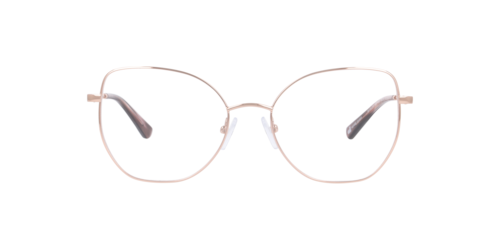 Brille24 - Ines, Damen, Roségold/Black On Gold/Gold, Größe: Large