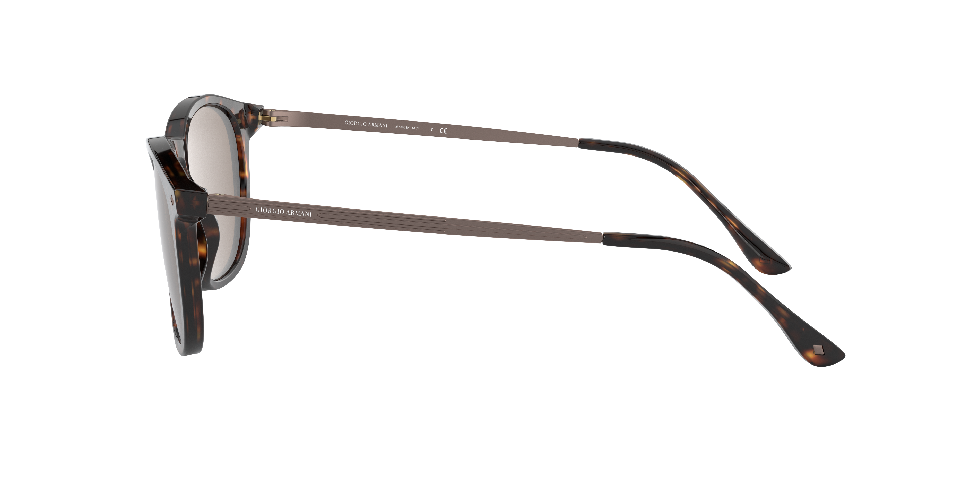 AR8128 Havana AcetatSunglass Frames von B24, Seitenansicht