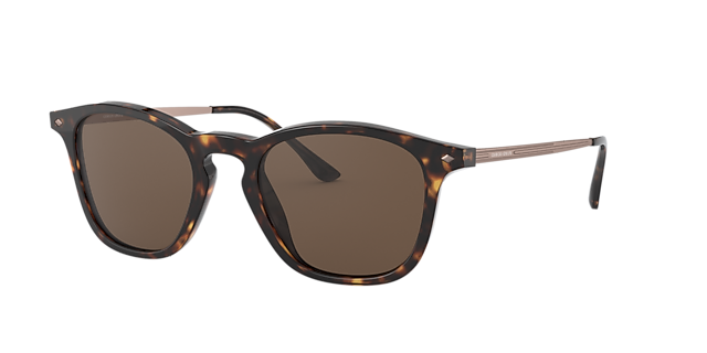 AR8128 Havana AcetaatSunglass Frames van B24, Hoekweergave