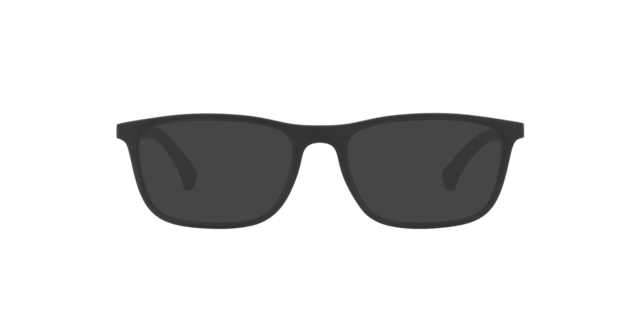 EA3069 Matt Schwarz KunststoffEyeglass Frames von B24, mit getönten Gläsern