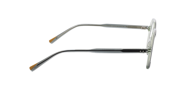 Toledo Tweelaags kristal groen AcetaatEyeglass Frames van B24, Zijaanzicht
