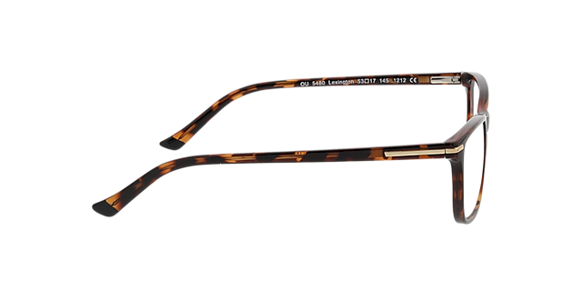 Lexington Havana KunststoffEyeglass Frames von B24, Seitenansicht