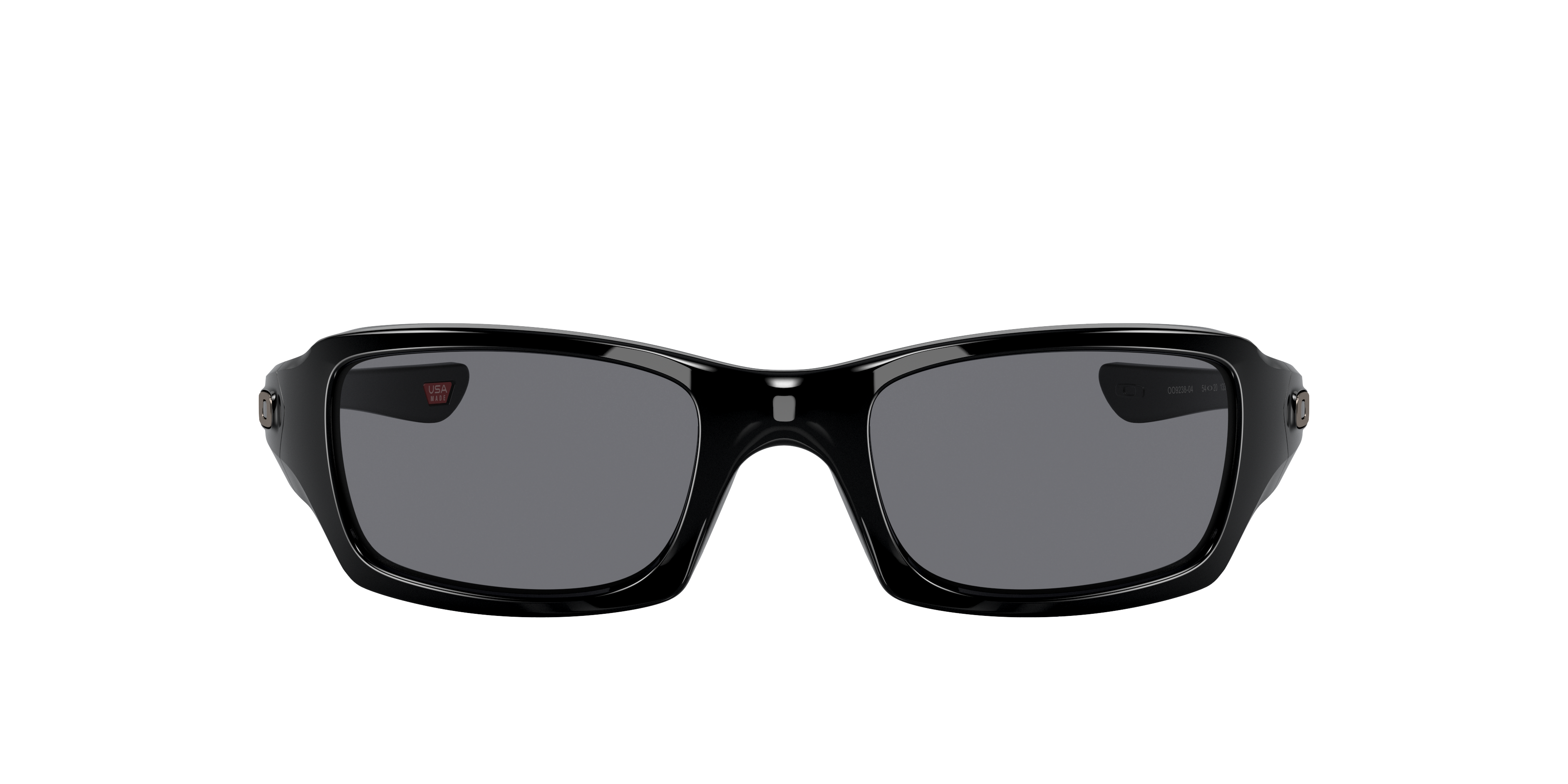 Fives Squared® Glanzend zwart KunststofSunglass Frames van B24, met getinte lenzen