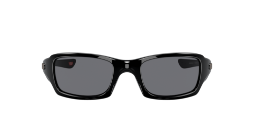 Oakley - Fives Squared , Herren, Schwarz glänzend/Polished Black/Grey Smoke, Größe: Durchschnittlich