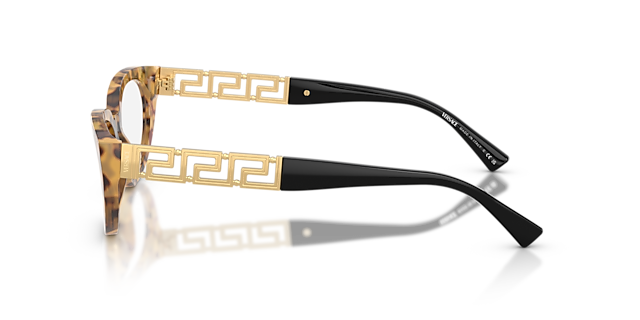 VE3383 Tortoise Braun AcetatEyeglass Frames von B24, Seitenansicht