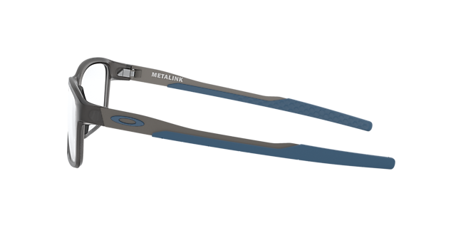 Metalink Satijnglans dofgrijs KunststofEyeglass Frames van B24, Zijaanzicht