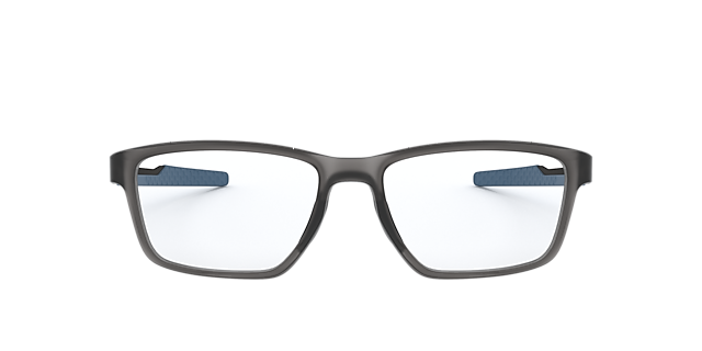 Metalink Satijnglans dofgrijs KunststofEyeglass Frames van B24, Vooraanzicht