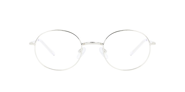 Clinton Light Gold Metal MetaalEyeglass Frames van B24, Vooraanzicht