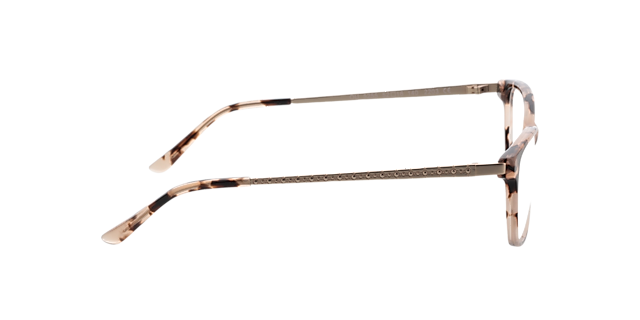 Lola Pink Havana & Satin Pink Gold MetallEyeglass Frames von B24, Seitenansicht