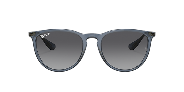 RB4171 Blau transparent KunststoffSunglass Frames von B24, mit getönten Gläsern