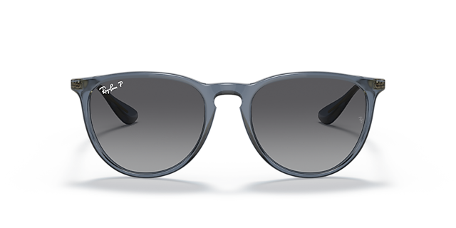 RB4171 Blau transparent KunststoffSunglass Frames von B24, Vorderansicht