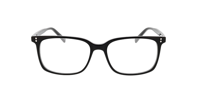 Richmond Zwart AcetaatEyeglass Frames van B24, Vooraanzicht