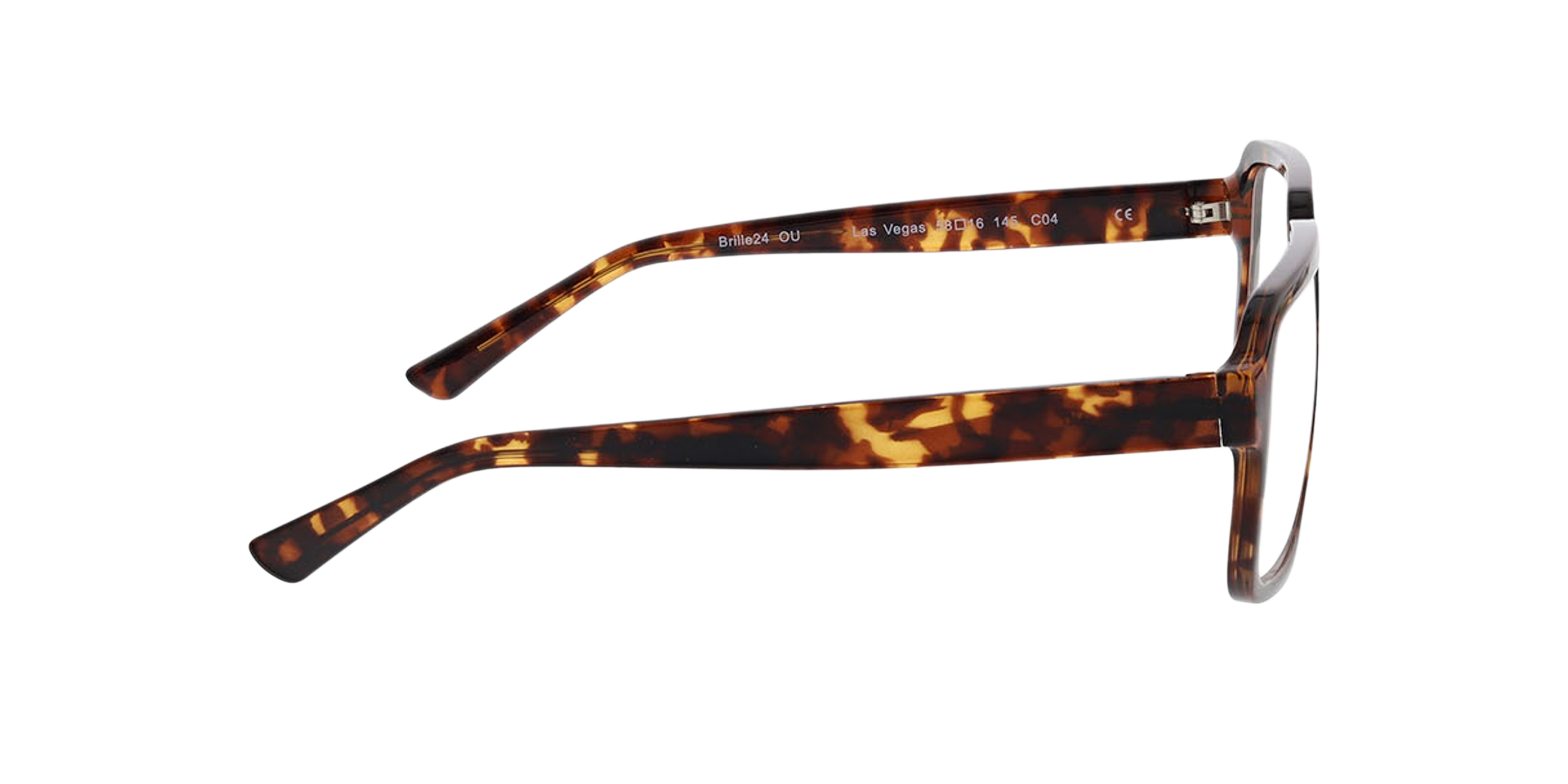 Las Vegas Havana KunststoffEyeglass Frames von B24, Seitenansicht