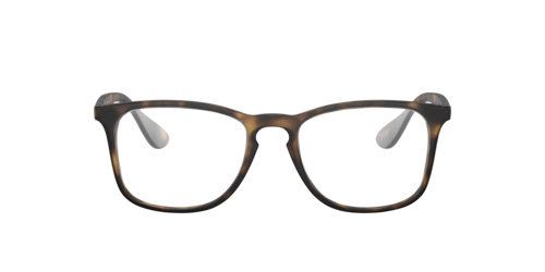 Ray-Ban - RB7074, Havana/Rubber Black/Transparent, Größe: Durchschnittlich