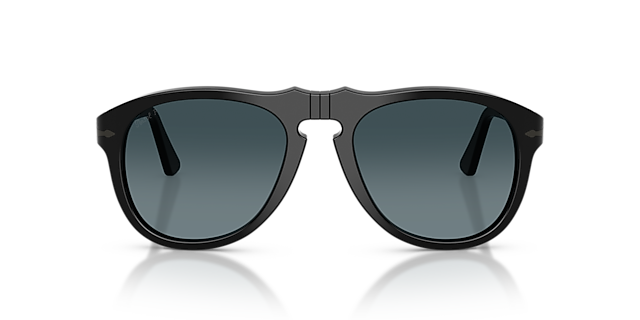 PO0649NE Zwart AcetaatSunglass Frames van B24, Vooraanzicht