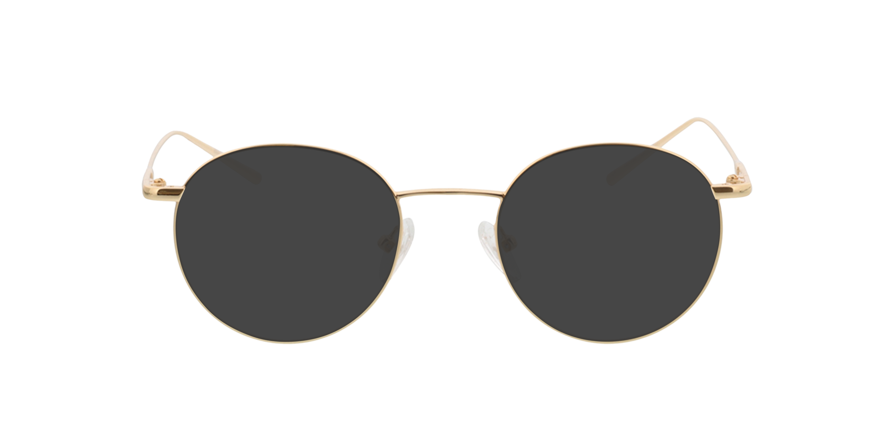 Forks Goud MetaalEyeglass Frames van B24, met getinte lenzen