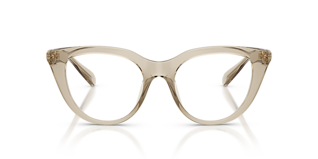 SK2052 Transparent Beige KunststoffEyeglass Frames von B24, Vorderansicht