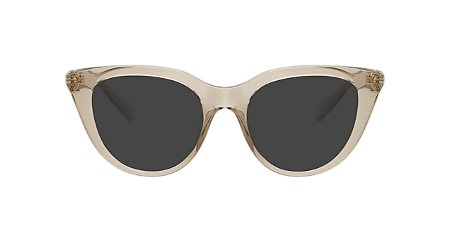 SK2052 Transparent Beige KunststoffEyeglass Frames von B24, mit getönten Gläsern