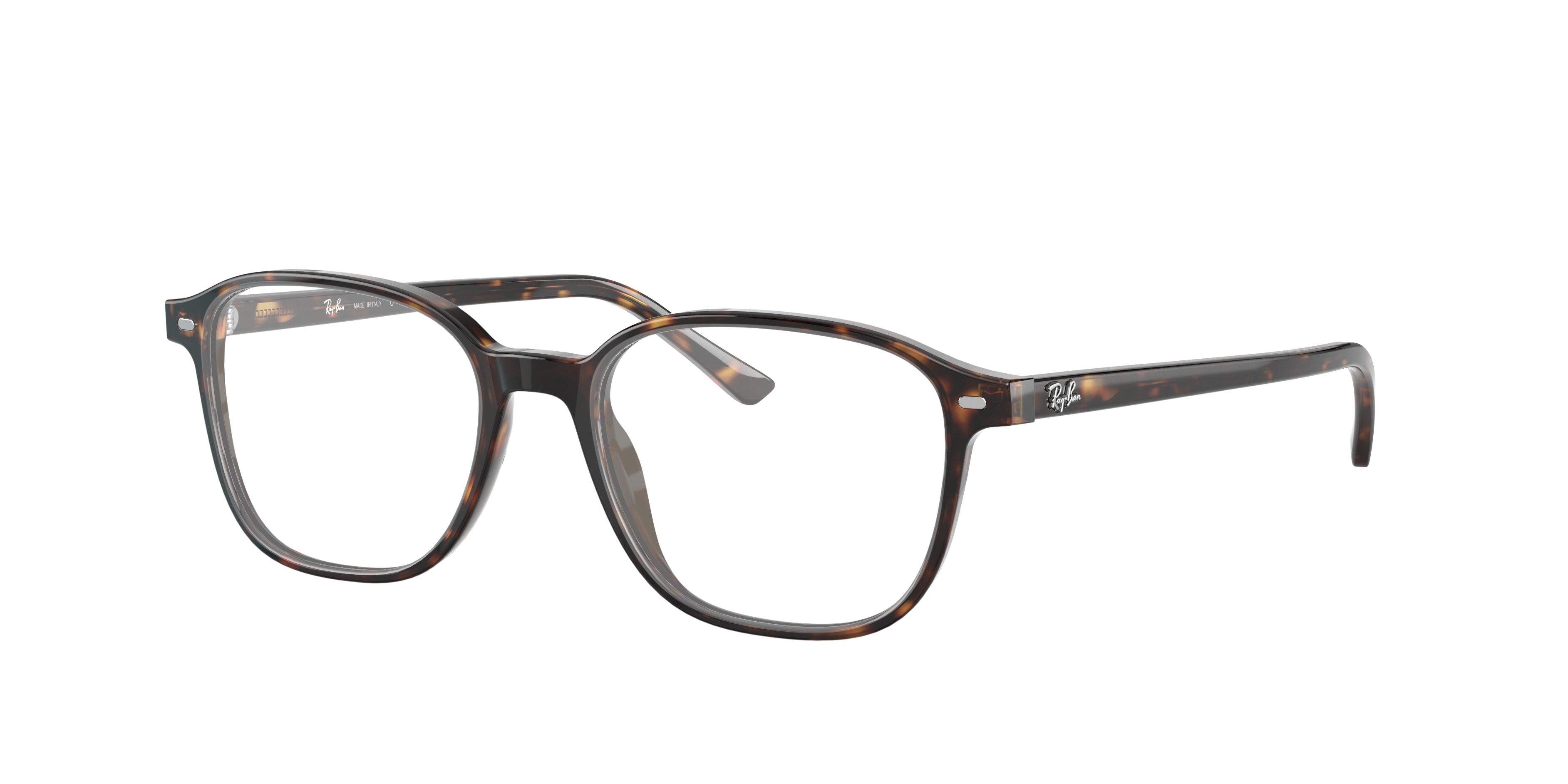 RB5393 Havana AcetaatEyeglass Frames van B24, Hoekweergave
