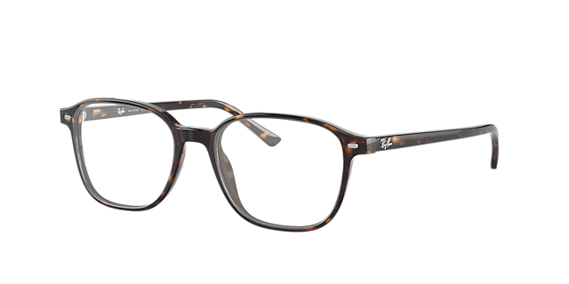 RB5393 Havana AcetaatEyeglass Frames van B24, Hoekweergave