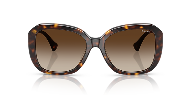 RA5321U Shiny Brown Havana AcetaatSunglass Frames van B24, Vooraanzicht