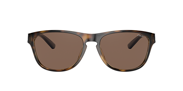 PH4180U Glanzend Havana KunststofSunglass Frames van B24, met getinte lenzen
