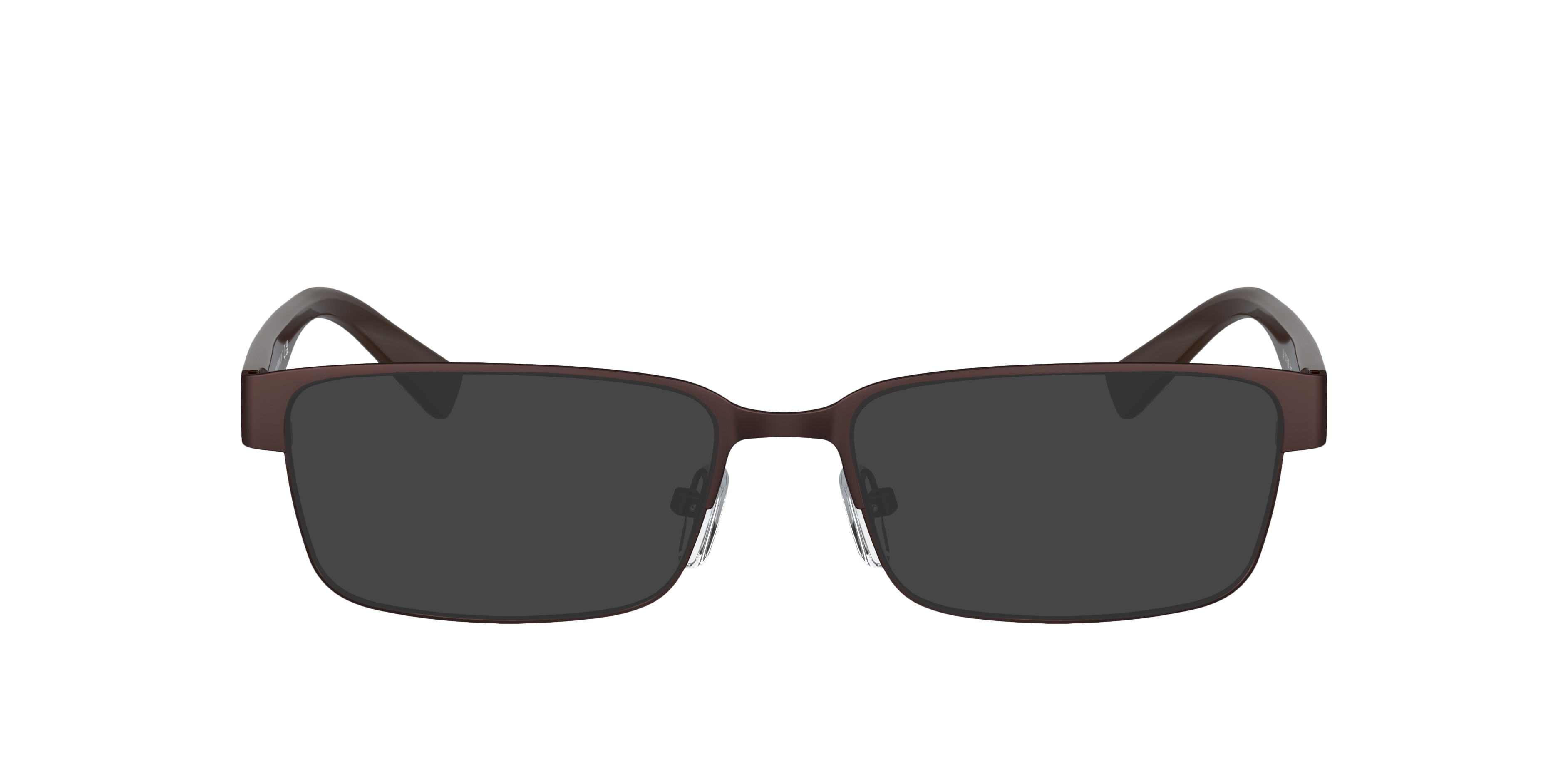 AX1017 Braun MetallEyeglass Frames von B24, mit getönten Gläsern