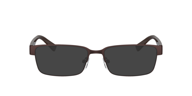 AX1017 Braun MetallEyeglass Frames von B24, mit getönten Gläsern