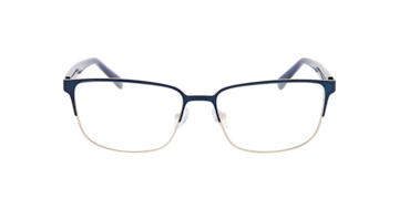 Donkerblauw / goud Nashville -  Metaal Brillen