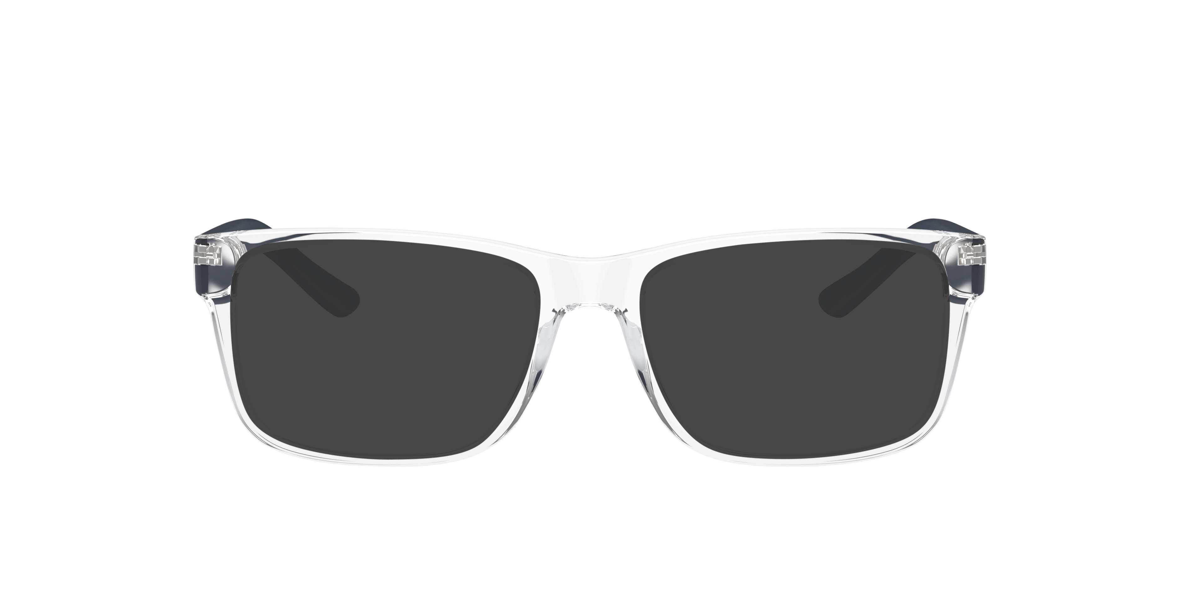 AX3016 Glanzend Kristal KunststofEyeglass Frames van B24, met getinte lenzen