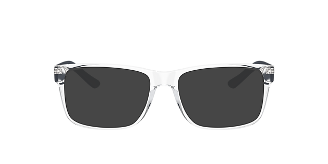 AX3016 Glanzend Kristal KunststofEyeglass Frames van B24, met getinte lenzen