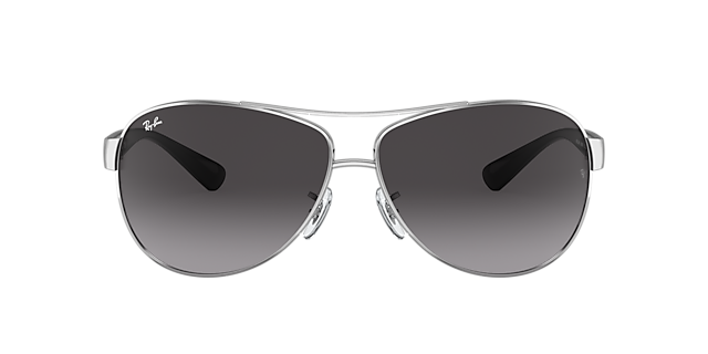 RB3386 Silber MetallSunglass Frames von B24, mit getönten Gläsern