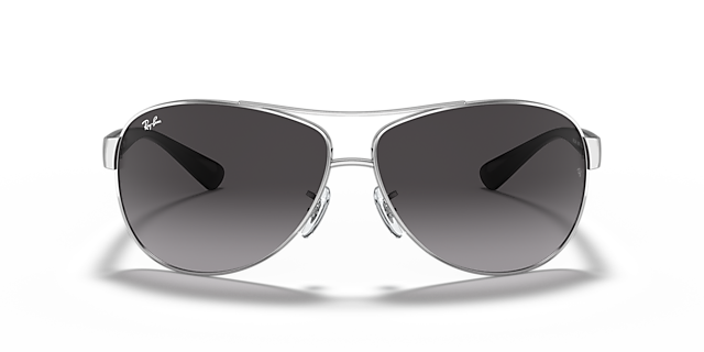 RB3386 Silber MetallSunglass Frames von B24, Vorderansicht