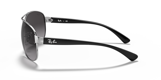 RB3386 Silber MetallSunglass Frames von B24, Seitenansicht