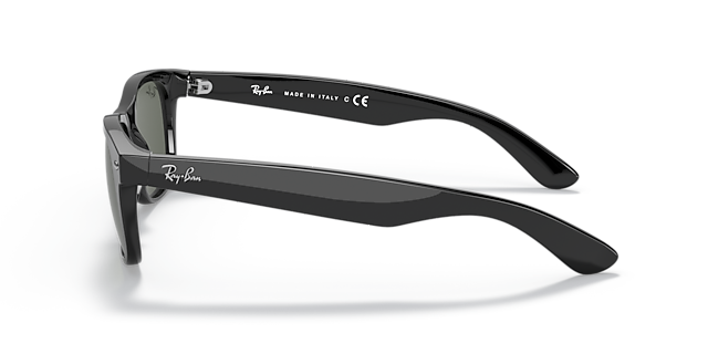 RB2132 Schwarz KunststoffSunglass Frames von B24, Seitenansicht
