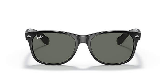 RB2132 Schwarz KunststoffSunglass Frames von B24, Vorderansicht