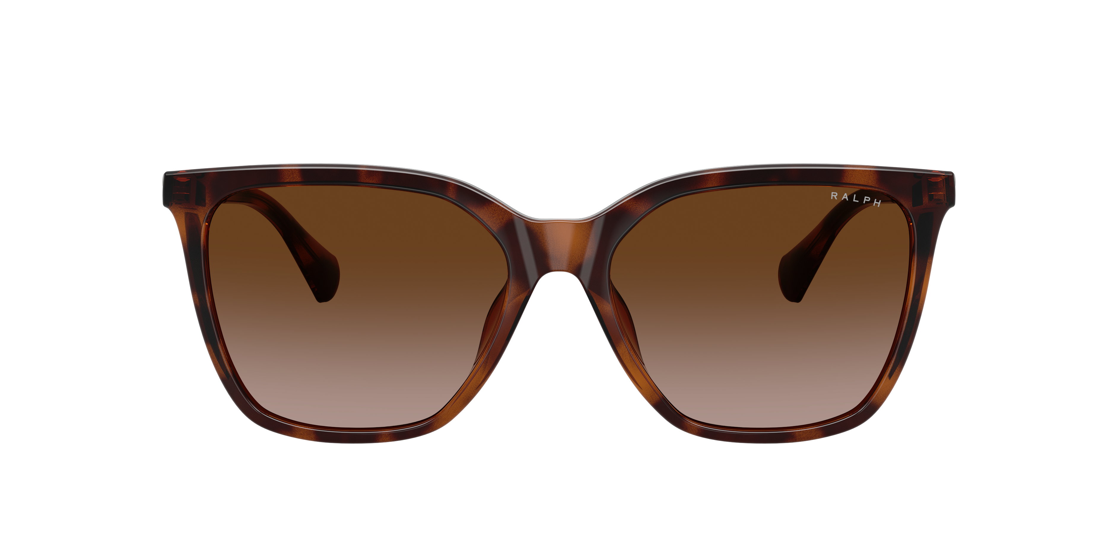RA5328U Glanzend donker Havana KunststofSunglass Frames van B24, met getinte lenzen