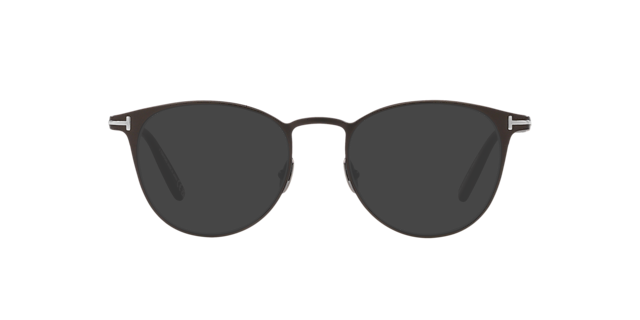 FT5936-B Gunmetal Matte TitaanEyeglass Frames van B24, met getinte lenzen